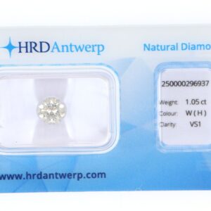 Diamante sigillato certificato HRD Antwerp